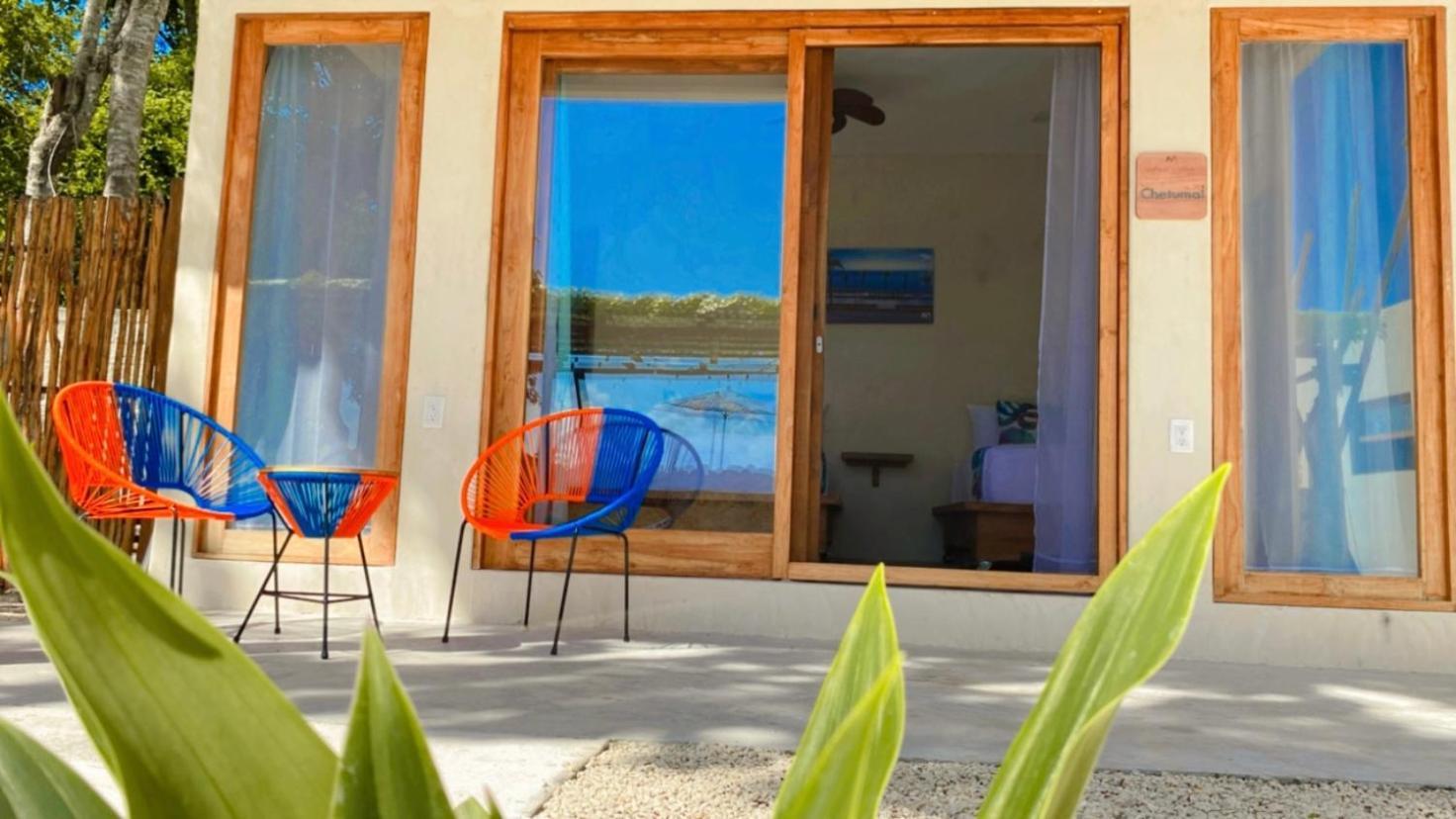 Hotel & Eco Cabanas Azul Maria Bacalar Dış mekan fotoğraf