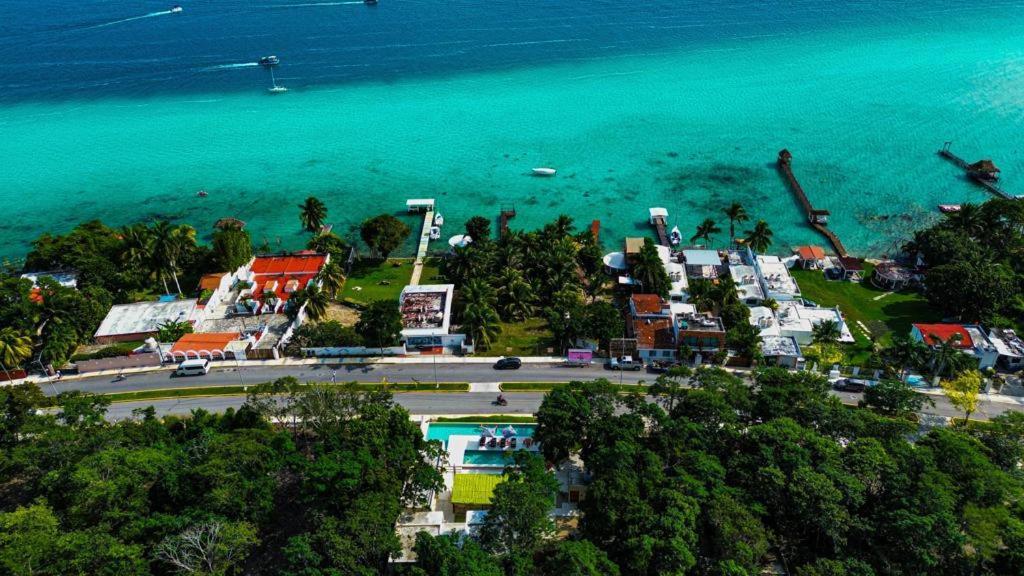 Hotel & Eco Cabanas Azul Maria Bacalar Dış mekan fotoğraf