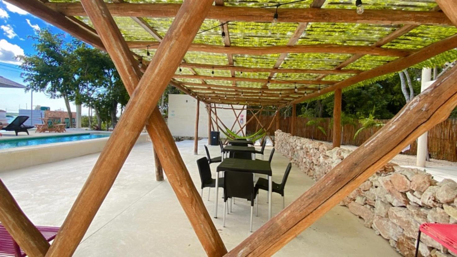 Hotel & Eco Cabanas Azul Maria Bacalar Dış mekan fotoğraf