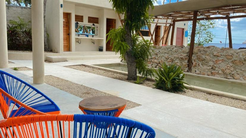 Hotel & Eco Cabanas Azul Maria Bacalar Dış mekan fotoğraf