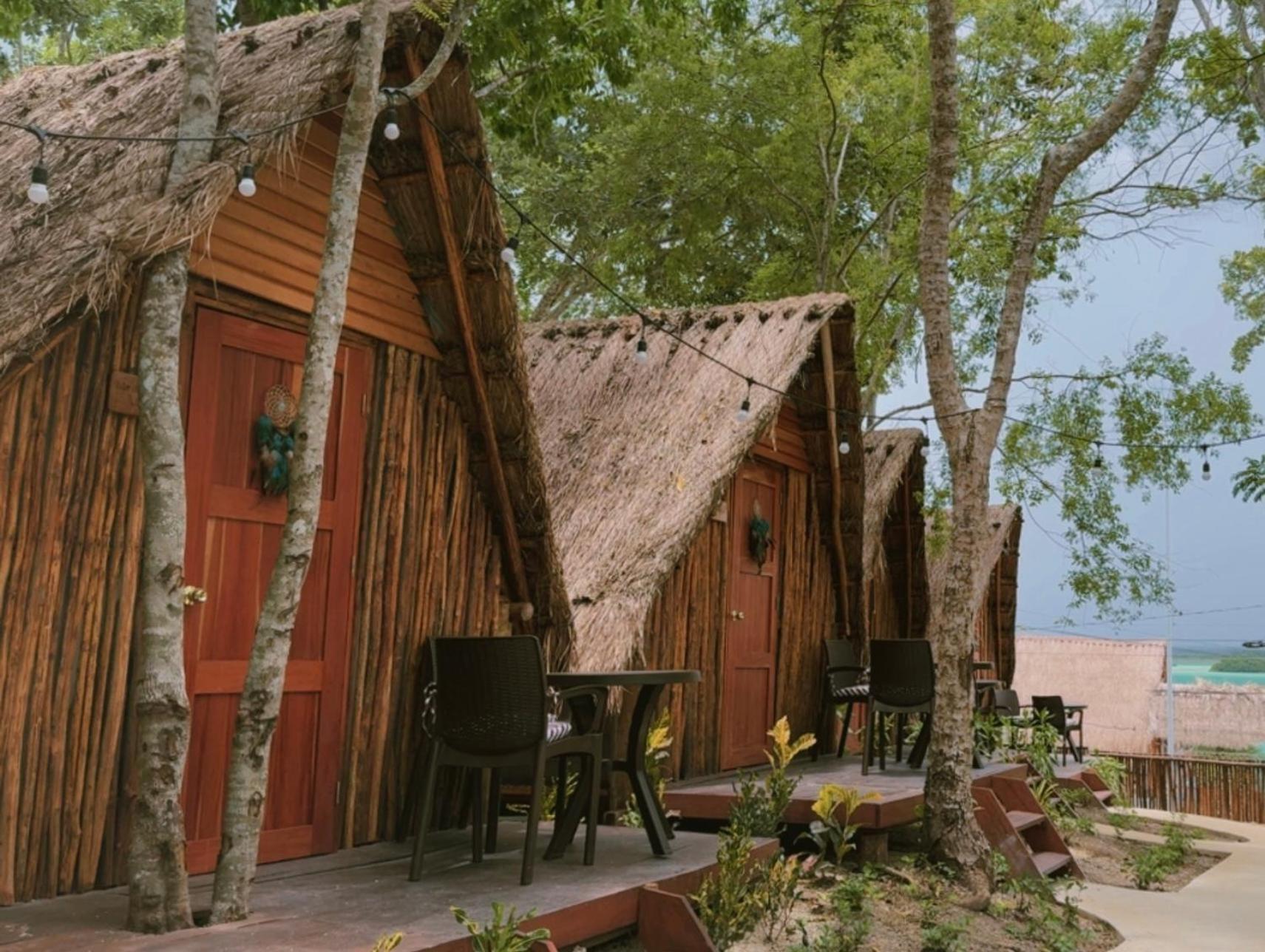 Hotel & Eco Cabanas Azul Maria Bacalar Dış mekan fotoğraf