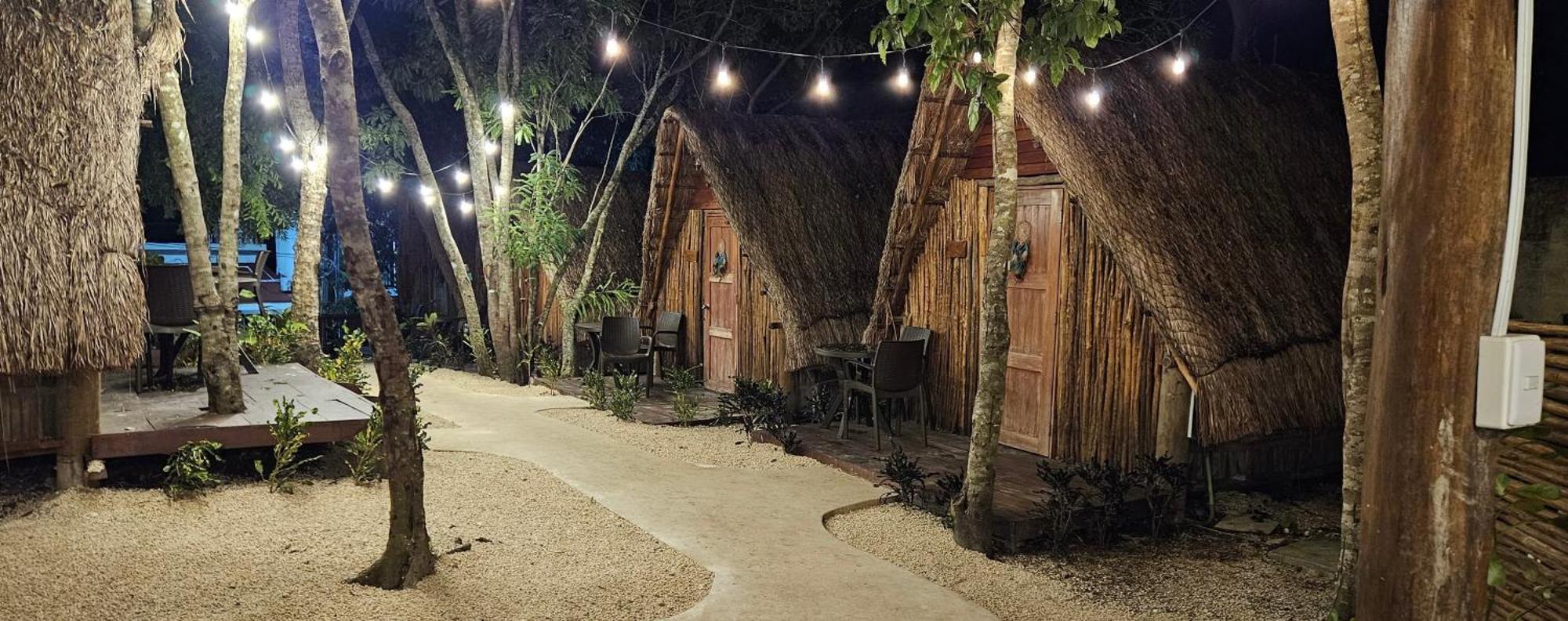 Hotel & Eco Cabanas Azul Maria Bacalar Dış mekan fotoğraf