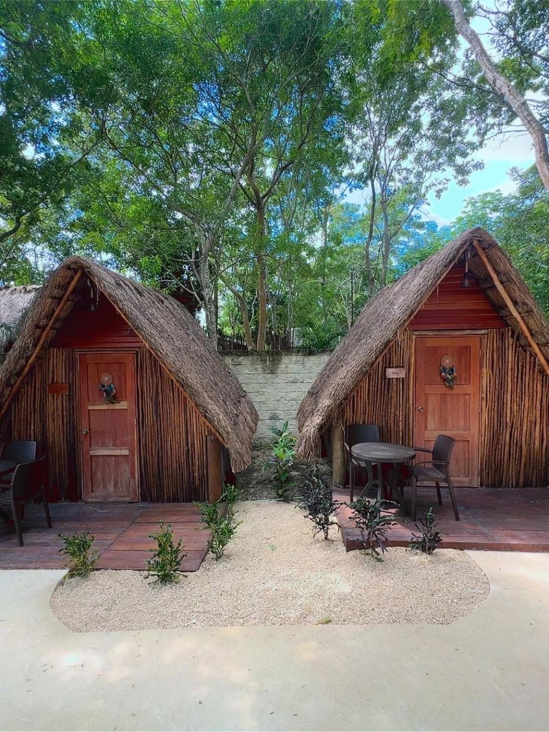 Hotel & Eco Cabanas Azul Maria Bacalar Dış mekan fotoğraf